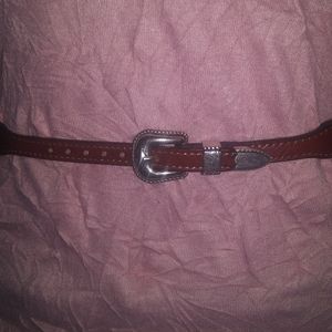 Children's Western Belt. NEW. Tony Lama. Brown.